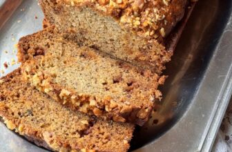 BUTTERSCOTCH BANANA BREAD – The Southern Girl Cooks
