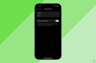 The best way to seize audio playback when recording a video in iOS 18