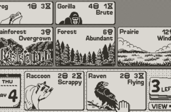 Spilled Mushrooms is my new Playdate card recreation habit