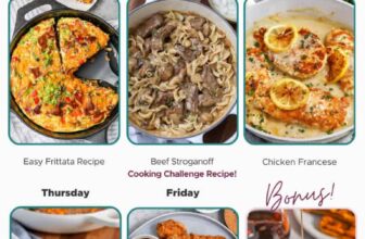 Weekly Meal Plan Oct 7, 2024