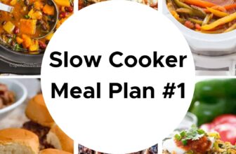 Gradual Cooker Meal Plan #1