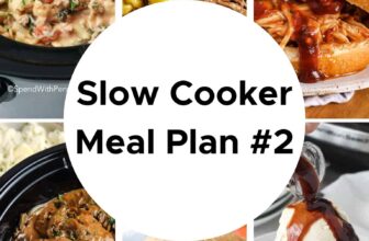 Gradual Cooker Meal Plan #2