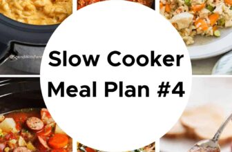 Gradual Cooker Meal Plan #4