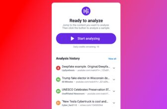 This Chrome extension allows you to detect whether or not voices are actual or AI-generated