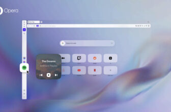 Spotify is now the default music participant within the Opera One browser