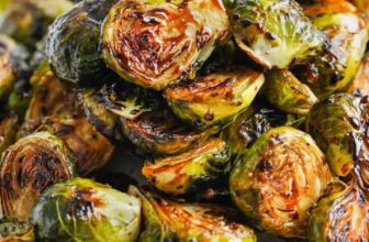 Roasted Balsamic Brussels Sprouts – Spend With Pennies