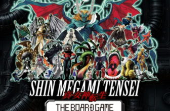 This Shin Megami Tensei board recreation options 72 intricate demon collectible figurines
