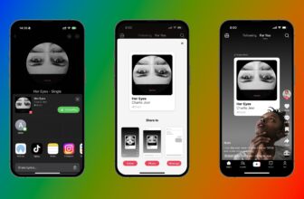 TikTok lastly has a helpful Apple Music and Spotify integration