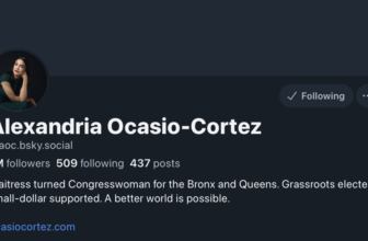 US consultant Alexandria Ocasio-Cortez is the primary Bluesky consumer with one million followers