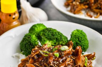 Sluggish Cooker Honey Garlic Rooster