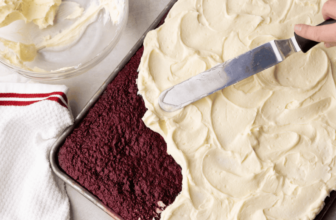 Crimson Velvet Sheet Cake – The Keep At Dwelling Chef